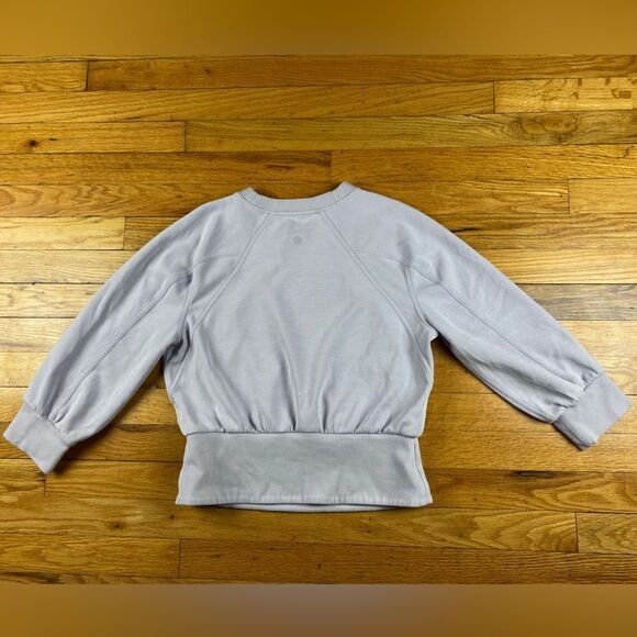 Lululemon lemon Softstreme Ribbed-Hem
Pullover Faint Lavender size 6 - Picture 6 of 12